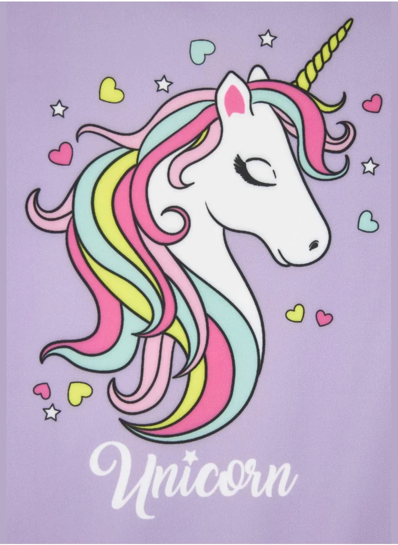 ديفاكتو Unicorn Print Swimsuit