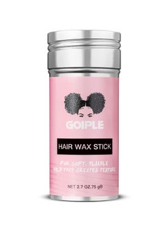 Goiple Wax Stick for Hair, Pomade Long-Lasting Wax, Smoothing & Slick Stick for Wigs, Styling Waxes for Fly Away & Edge Frizz Hair (2.7 oz)  - Image 1