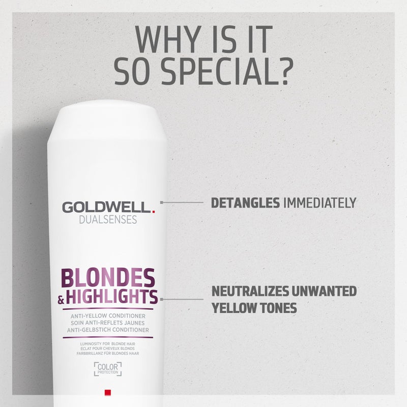 Goldwell بلسم جولدويل دوالسينس للشقراوات والهايلايت المضاد للاصفرار - Image 5