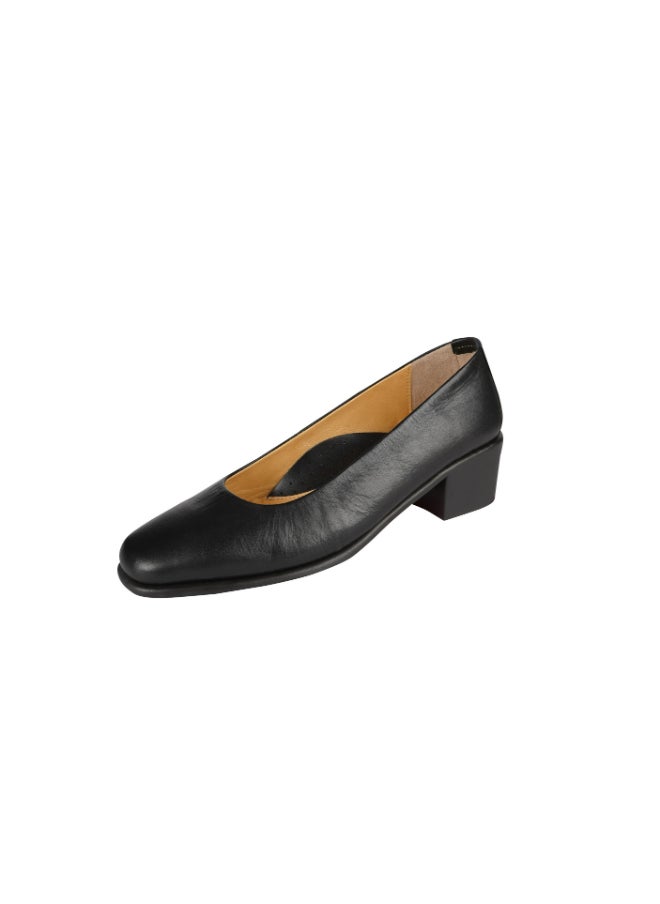 DFC RELAX - DFC RELAX Ladies Block Heel E 5625 01 Black - Image 1