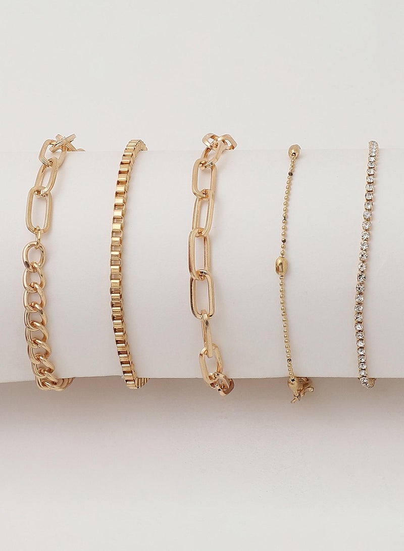 SOHI Casual Multi-Layer Artificial Bracelet Jewellery - Image 2
