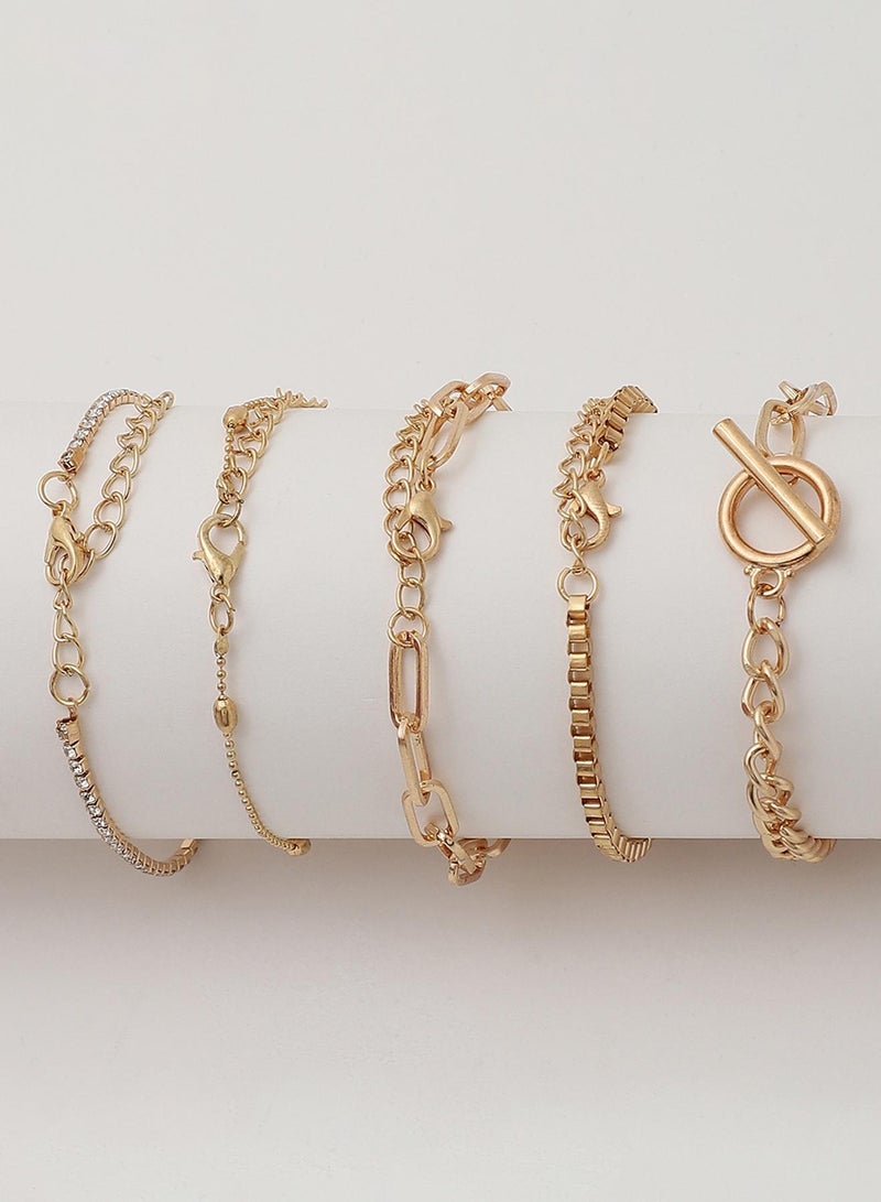 SOHI Casual Multi-Layer Artificial Bracelet Jewellery - Image 5