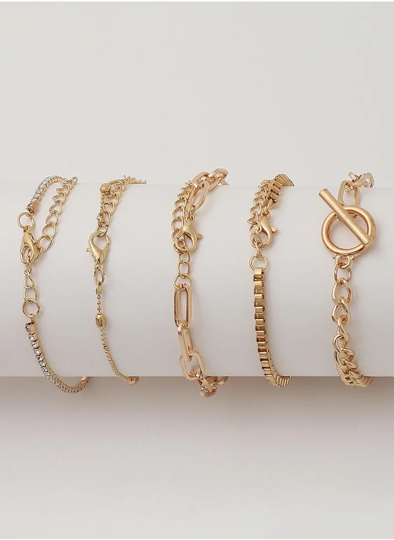 SOHI Casual Multi-Layer Bracelet