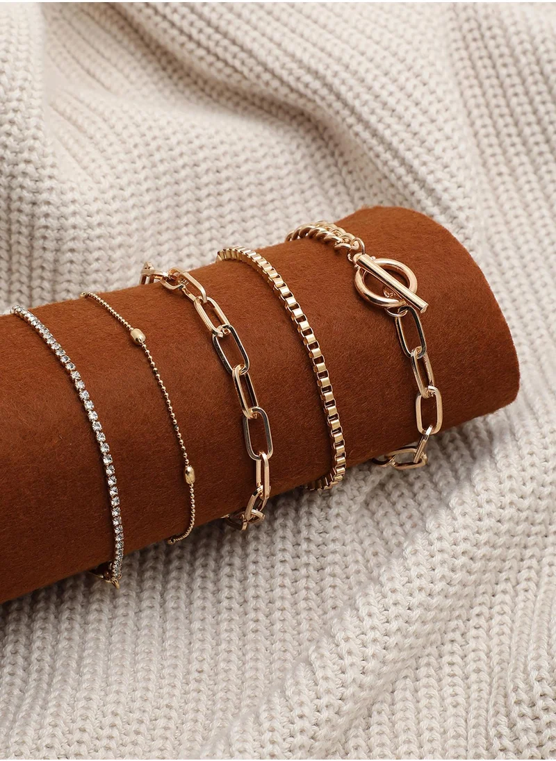 SOHI Casual Multi-Layer Bracelet