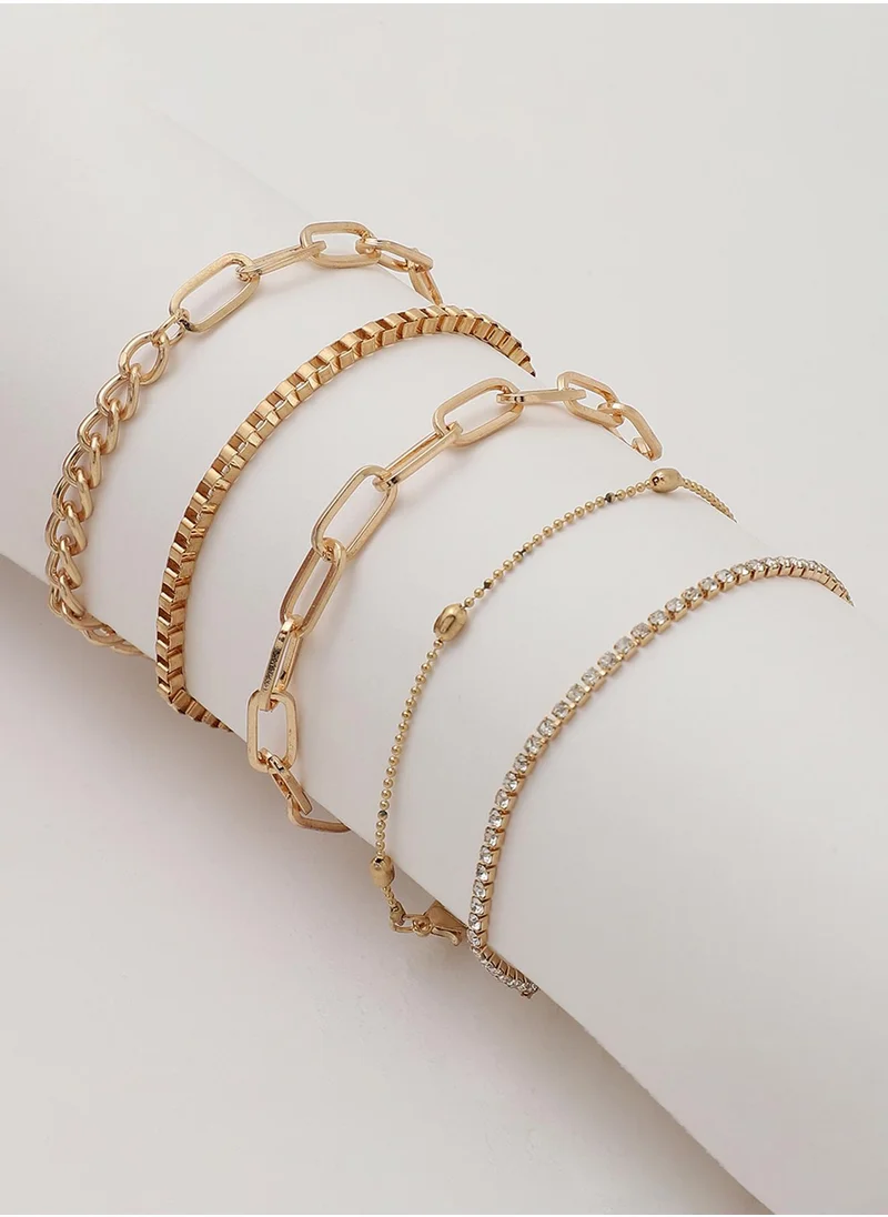 SOHI Casual Multi-Layer Bracelet