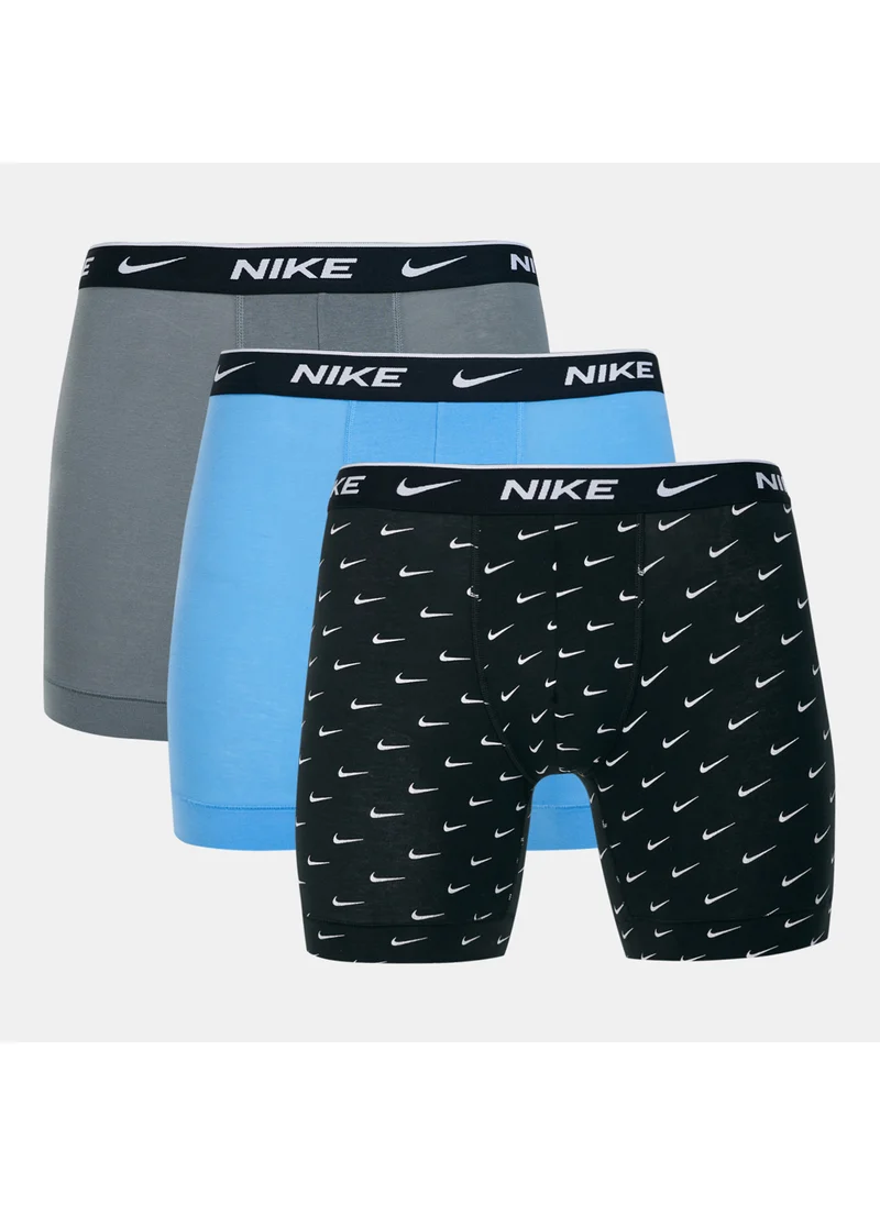 Nike Men's Logo Training Boxer Briefs (3 Pack)
