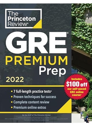 Princeton Review Gre Premium Prep 2022 7 Practice Tests Review And Techniques Online Tools - pzsku/Z4826AFF7009933CF976DZ/45/1744112565/ec13bb04-1874-4918-8e33-98d736269fb2
