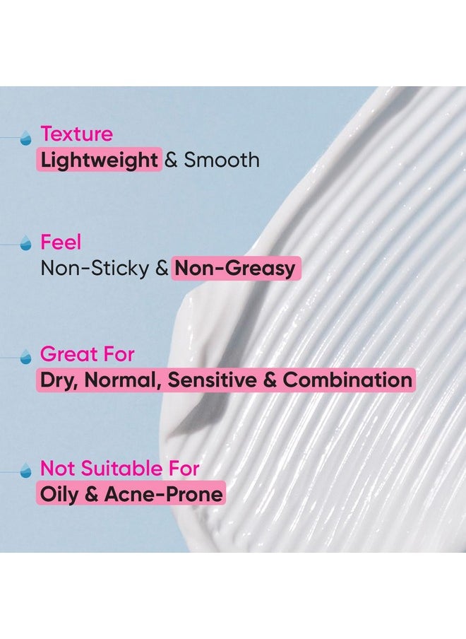 Dot & Key Dot & Key Ceramides Moisturizer with Hyaluronic for Intense Moisturizing and Skin Strengthening | With Probiotic & Rice Water I Barrier Repair Cream | For Dry Skin, Normal Skin & Sensitive Skin | 175g  - Image 3