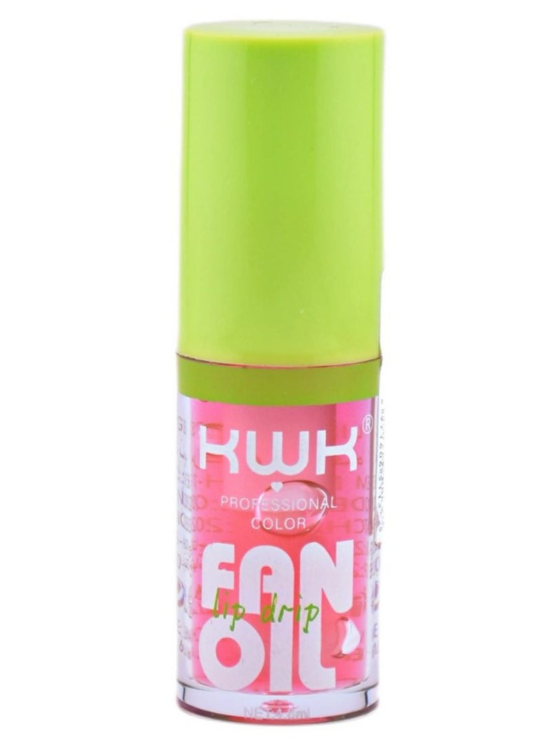 KWK Fan Oil Lip Oil – 01 Crystal Clear - Image 2
