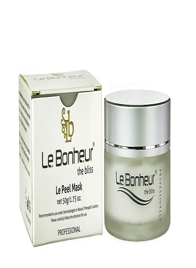 Le Bonheur.. Le Bonheur Le Peel Mask | Mild Peeling for Sensitive Skin | One Solution For Many Skin Concern | Gives Even Tones | For All Type Of Skin | Men & Women | 50gm - Image 1