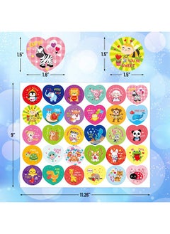 600 Valentines Sticker For Kids Heart Animal Sticker For Valentine’S Day Party Gift Decoration - pzsku/Z4826F0C17713B20EB975Z/45/_/1697273432/d26ca2bf-f602-4189-b9ae-a2eaa62cd8b0