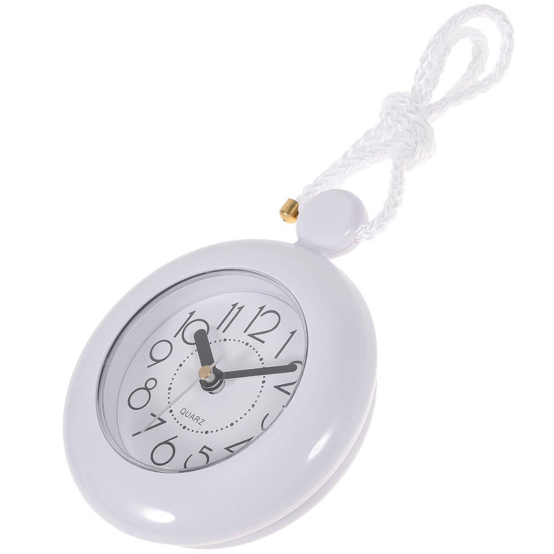 Waterproof Bathroom Wall Clock Silent No Battery Needed For Shower And Indoor Decor - Image 2