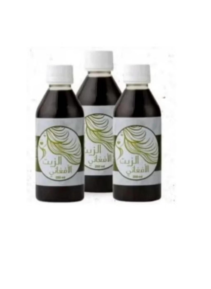 Afghan Oil - Afghan oil to lengthen and soften hair, 3 pieces - Image 1