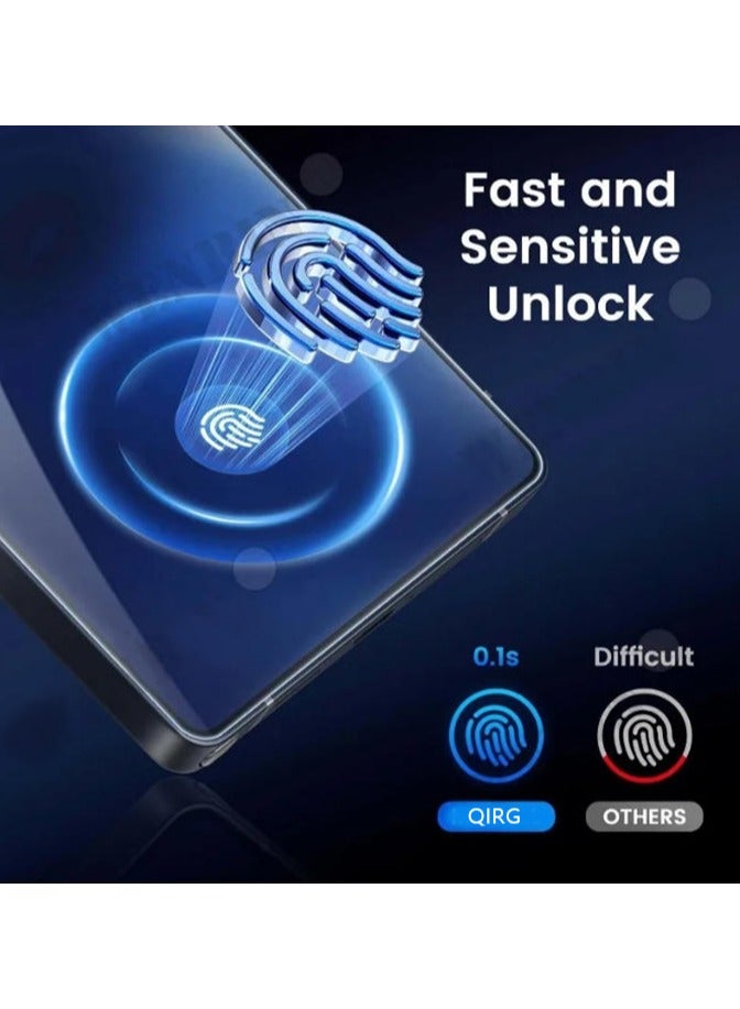 QIRG 1 Pack for Samsung Galaxy S26 Ultra Screen Protector, 9H Shatterproof Tempered Glass,Responsive Touch, Anti-Scratch,Full Coverage, Bubble Free,HD Clarity, Easy installation - Image 4