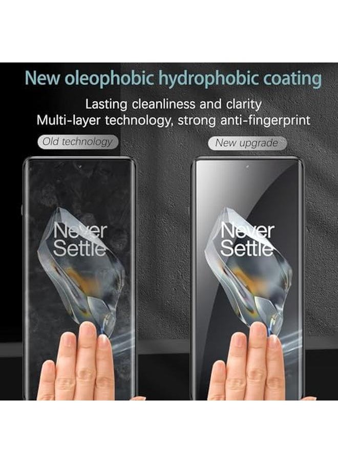 erorex - 2 Pack Screen Protector For Oneplus 12, 9H Hardness Tempered Glass,2 X Camera Lens Protector,Anti Scratch,Bubble Free,Compatible With Oneplus 12 - Image 1