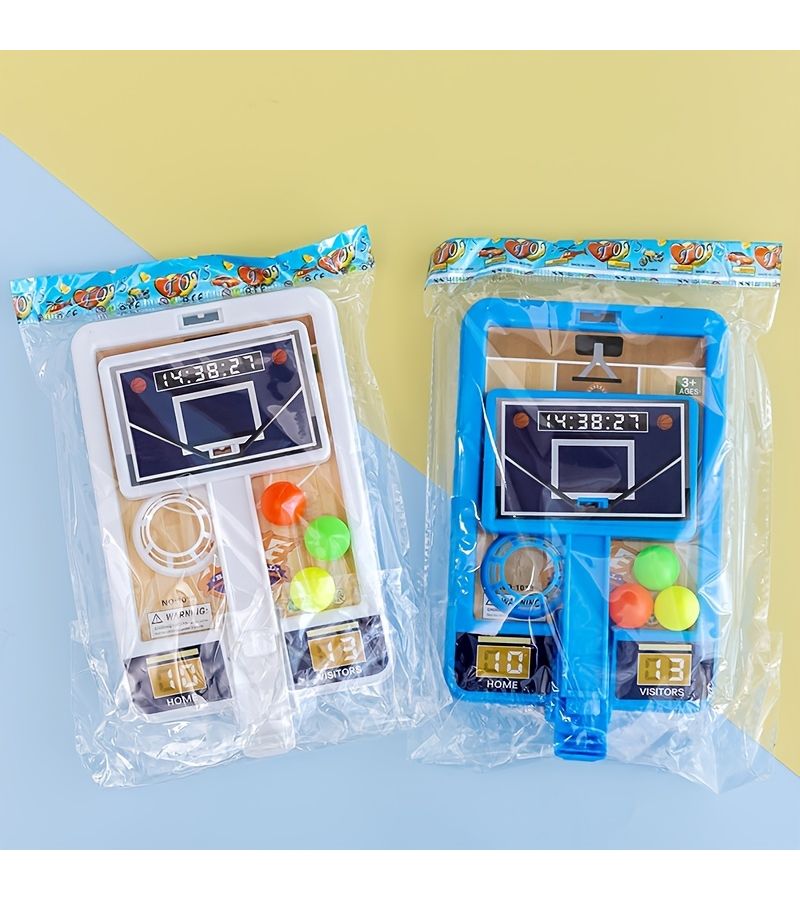 Blue Mini Finger Catapult Basketball Tabletop Toy Parent Child Interactive Game Kids Gift - Image 5