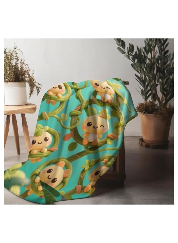 general Flannel thin blanket (warm and comfortable, suitable for sleep, gaming, dust removal and sandproof) 150cm*200cm - 1114 - Image 4