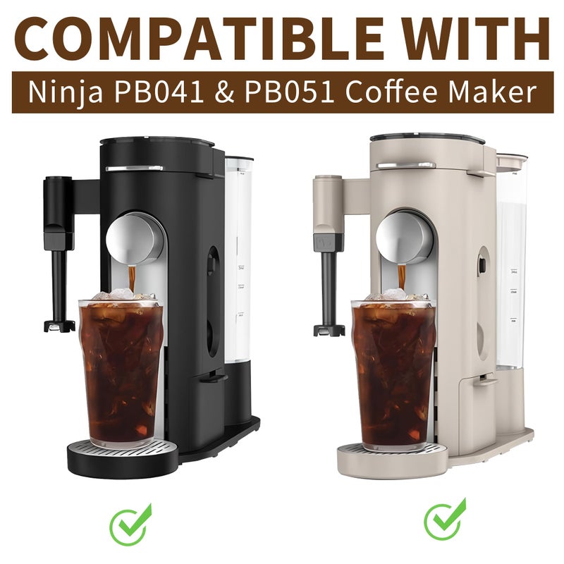 brikinte Disposable Coffee Paper Filters for Ninja Pod & Grounds Specialty Single-Serve Coffee Maker, 150 Pcs Coffee Filter Compatible with Ninja PB051 PB041 Coffee Maker - Image 2