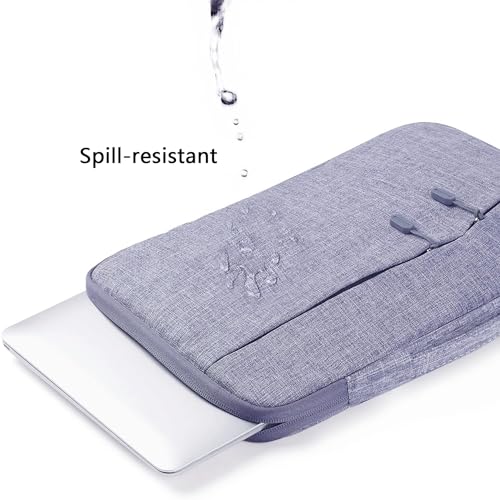 Megoo 10" Laptop Sleeve Case for Microsoft Surface Go 4/3/2 10.5", Samsung Galaxy Tab A9+/A8/S9 11"/S9 FE 10.9", iPad Pro 11"/Air 10.9", Carry Case for 9"-11" Chromebook Tablet(Gray) - Image 4