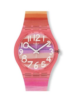 Swatch Unisex Astilbe Quartz Movement Water Resistant Wrist Watch - 34 Mm  - Image 1