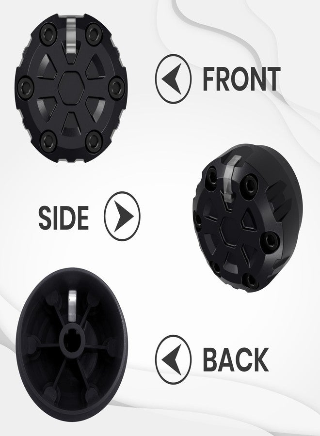 Dubbs Hardware مجموعة من 4 قطع - ترقية مقبض مكيف الهواء لسيارة تاكوما من الجيل الثاني - موديلات 2005، 2006، 2007، 2008، 2009، 2010، 2011، 2012، 2013، 2014، 2015 - طقم استبدال داخلي لسيارة تويوتا - Image 5