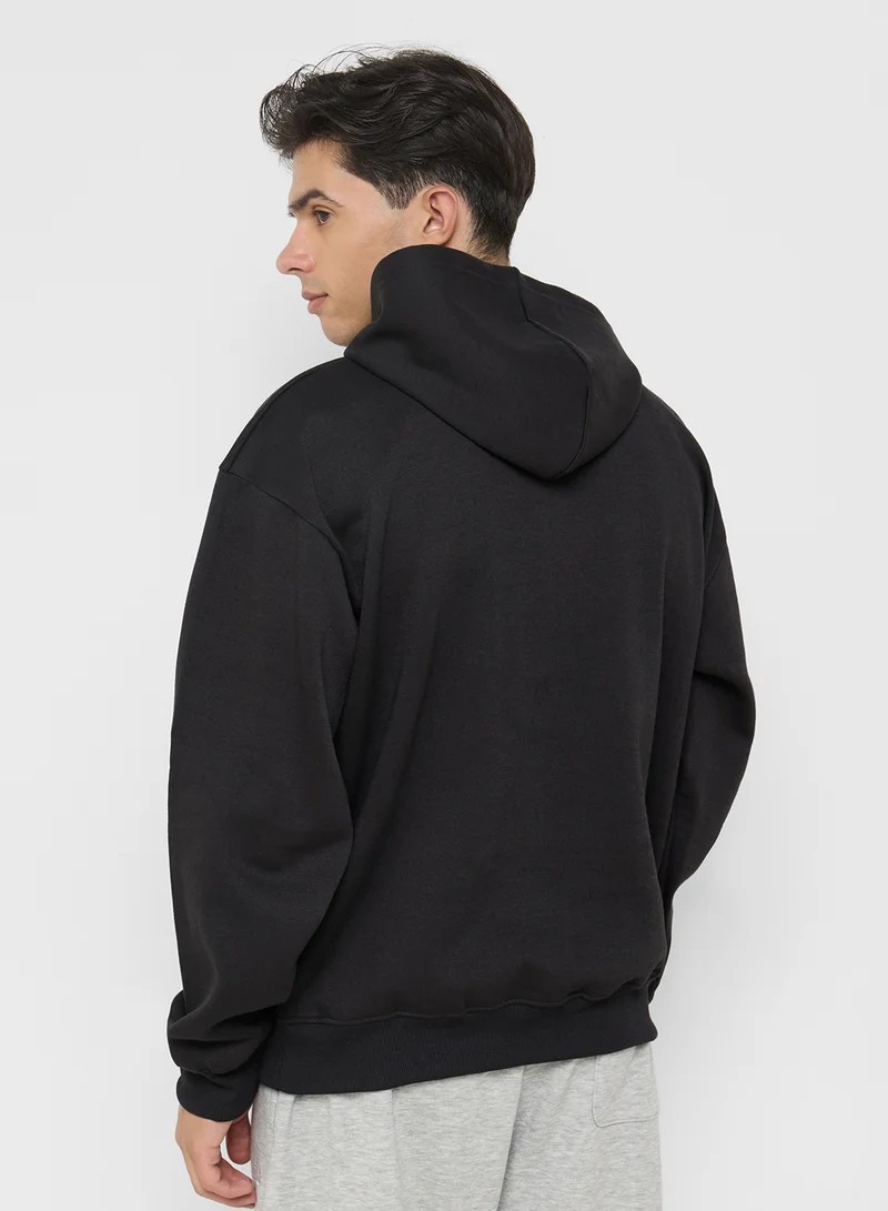 سفنتي فايف Front Graphic Hoodie