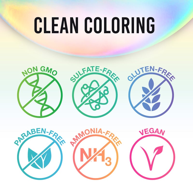 Punky Ebony Semi Permanent Hair Color - Vegan & Cruelty-Free Conditioning Hair Dye, Lasts Up to 35 Washes, 3.5 fl oz - Image 4