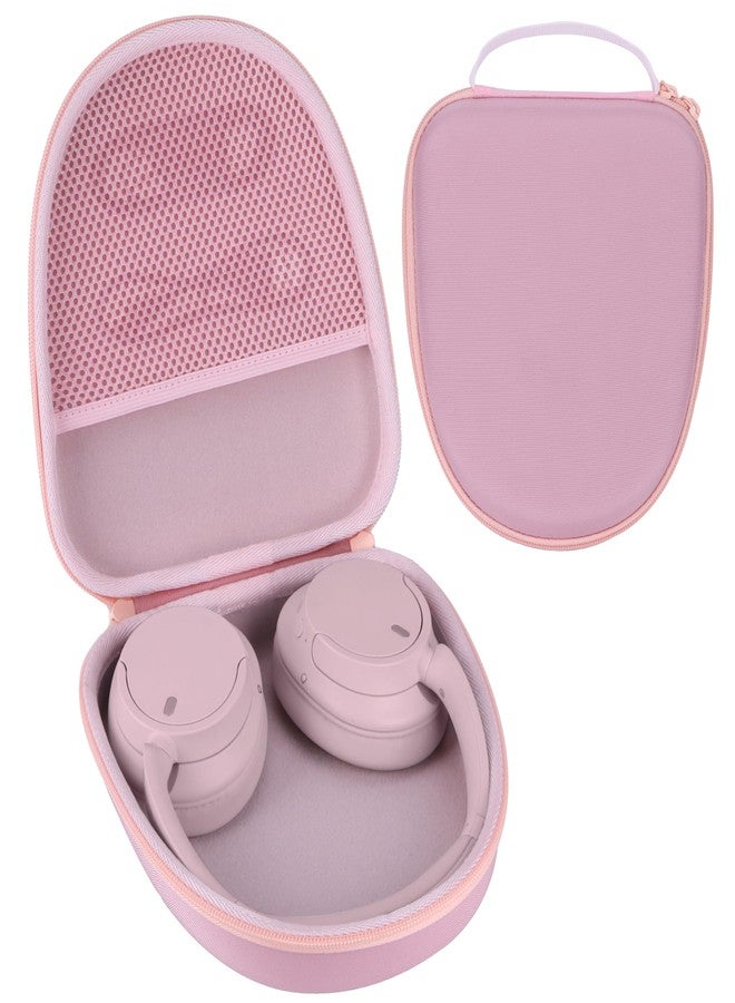 RIYADAone Hard Shell Protective Case for Sony WH-CH520/WH-CH720N/WH-CH510/WH-CH710N Headphones (Pink) - Image 1