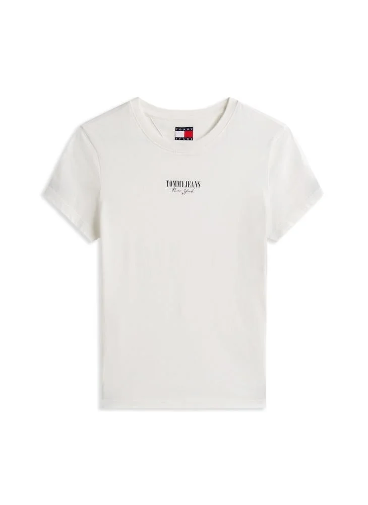 TOMMY JEANS Logo Crew Neck T-Shirt