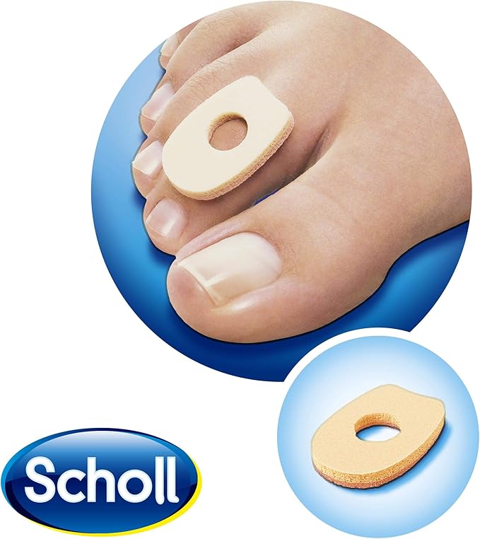 Scholl Corn Foam Cushions 9 Pads Corn Pain and Pressure Relief Pads Comfortable Padding with Adhesive - Image 3