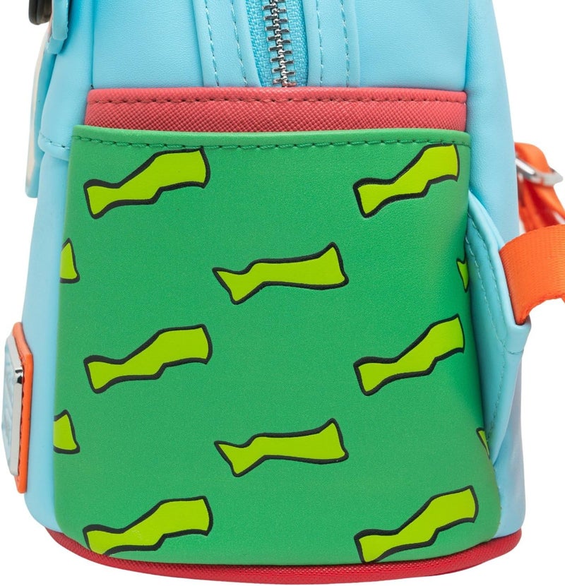 Loungefly حقيبة ظهر نسائية من لاونجفلاي نيكيلوديون روجراتس تشاكي كوسبلاي مع نظارات قابلة للإزالة - Image 4