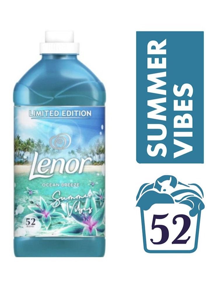 Lenor - Lenor Fabric Softener Ocean Breeze SUMMER VIBES 1.82L - Image 1