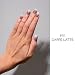 NAILOG Semi Cured Gel Nail Strips (20 Extra Long Polish Stickers/Wraps) â”‚ Glossy & Long Lasting Soft Gel Finishing (Caffe Latte) - Image 3