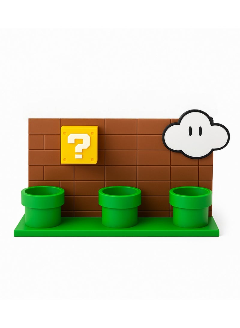 3D Brothers Super Mario-Themed Decorative Dock Cover for Nintendo Switch Charging Base  - Image 2