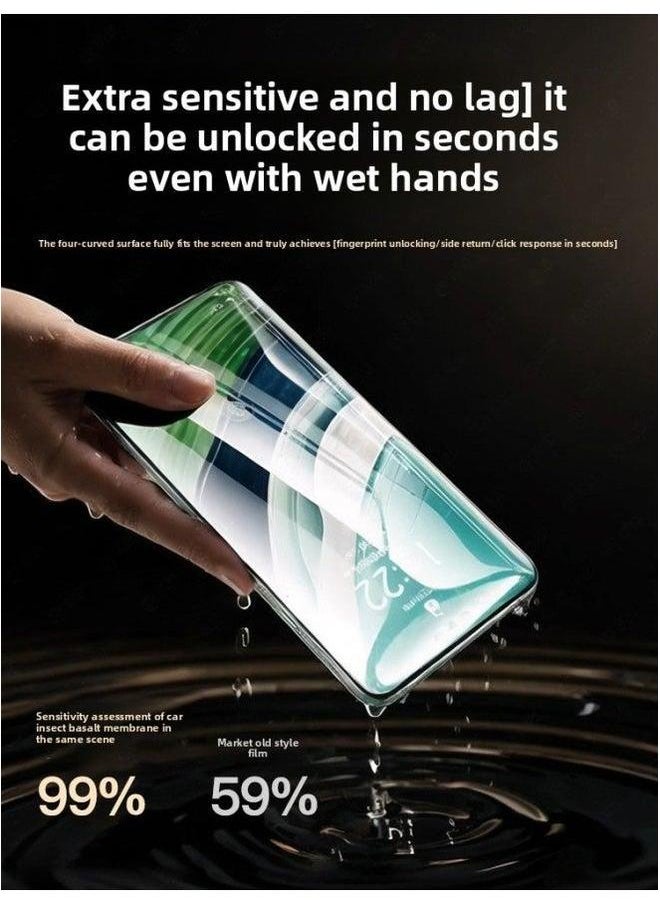 Generic - For Huawei Mate70 Tempered Film Pura70mate60pro Mobile Phone P40p50e Nova13 Vitality-Colour:Second-generation Xuanwu Glass [50 Times Explosion-proof]★Ultra-clear 2 Sets] 100% Well-filmed★Unlock In Seconds Without White Edges*free Finger Cot-Size:For Nova 7 Pro - Image 1