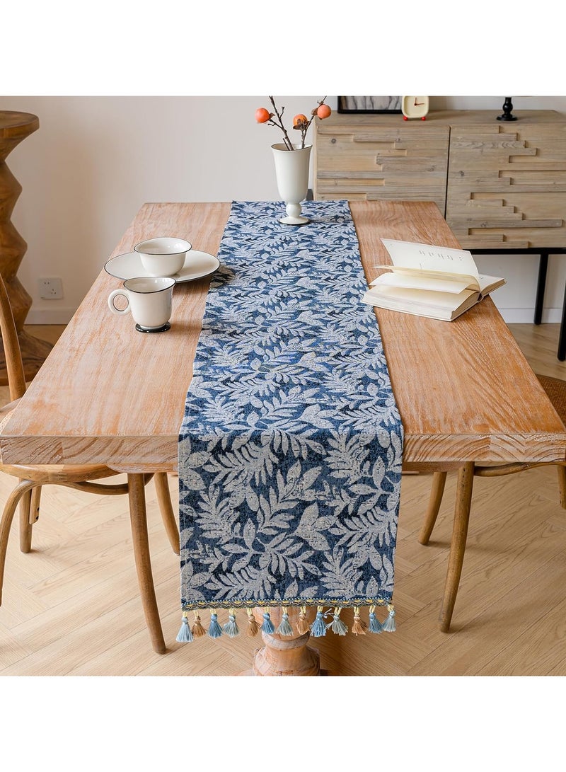American retro long table runner, tea table, table cloth and flag, light luxury jacquard embroidery long tablecloth 30*180cm - Image 5