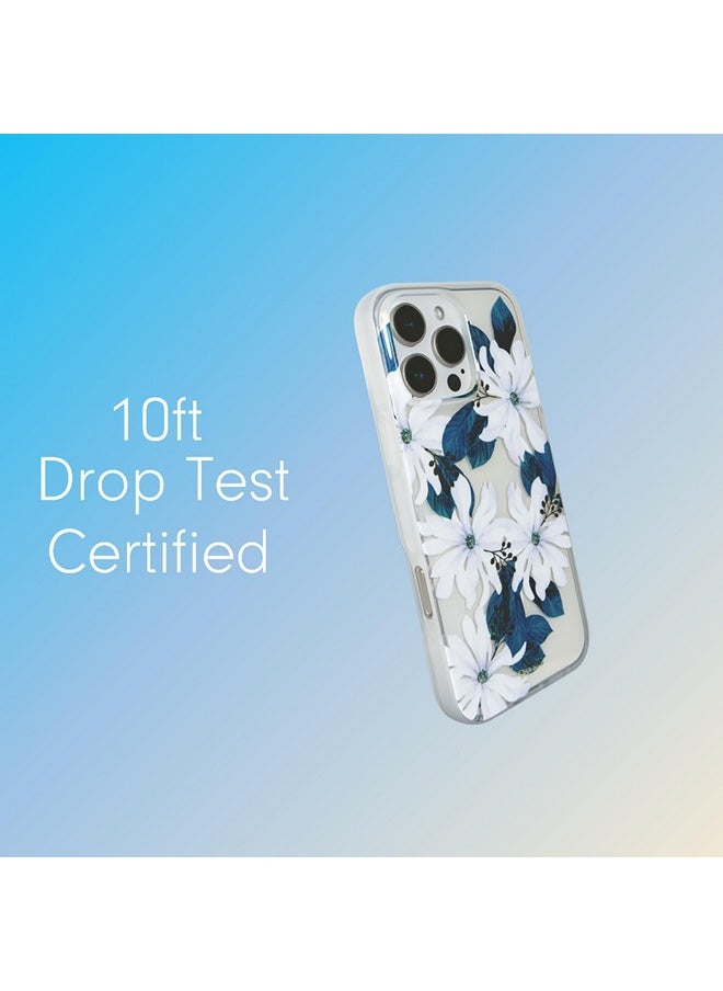 Sonix Case for iPhone 16 Pro | Compatible with MagSafe | 10ft Drop Tested | Delilah Flower
