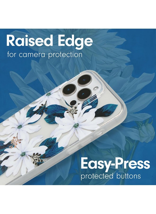 Sonix Case for iPhone 16 Pro | Compatible with MagSafe | 10ft Drop Tested | Delilah Flower