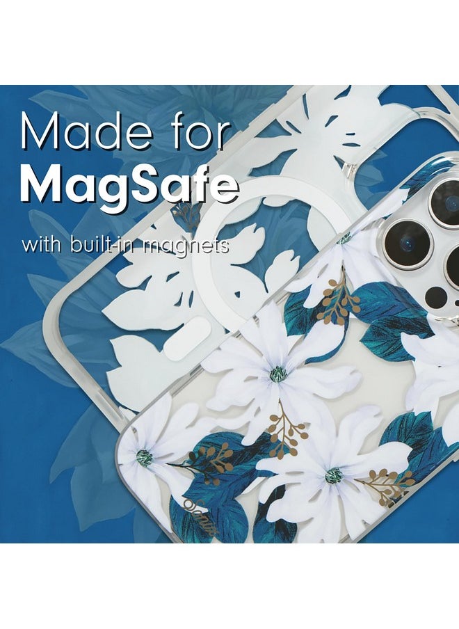 Sonix Case for iPhone 16 Pro | Compatible with MagSafe | 10ft Drop Tested | Delilah Flower