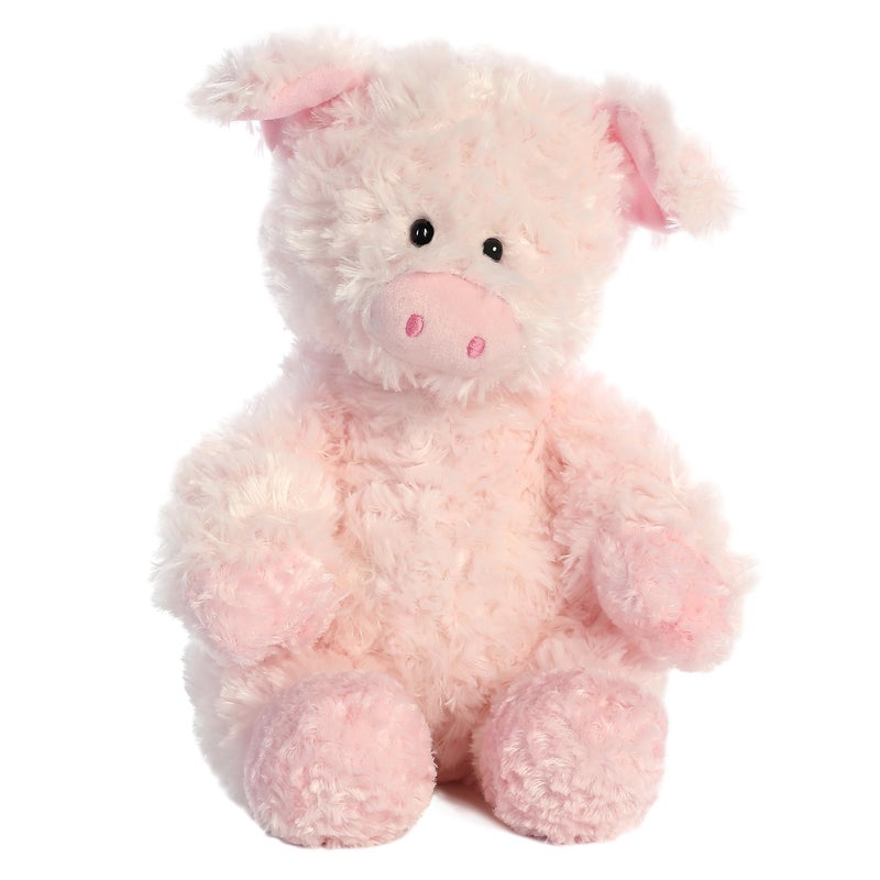 AuroraÂ® Snuggly Tubbie Wubbiesâ„¢ Pig Stuffed Animal - Comforting Companion - Imaginative Play - Pink 11 Inches - Image 1