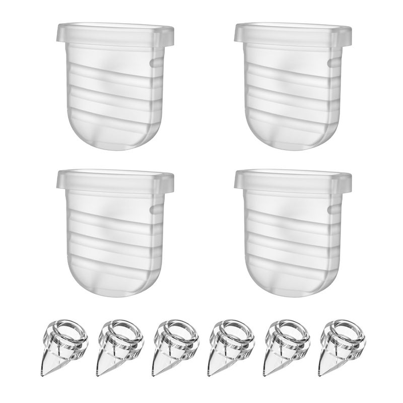 لأجزاء مضخة الثدي القابلة للارتداء Lansinoh Discreet Duo Nuliie S32 نموذج S32 استبدال أجزاء مضخة الثدي تشمل صمام بطة وديابرام سيليكون