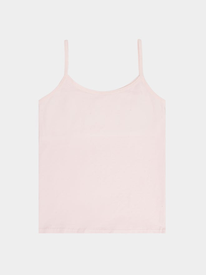 Styli Girls Pink Cotton Vest - Image 2