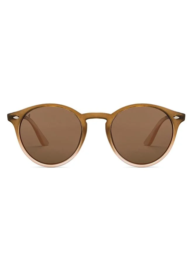 فينسينت تشيس Full Rim Round Fashion Essentials Branded Latest And Stylish UV Protected Sunglasses VC S15792