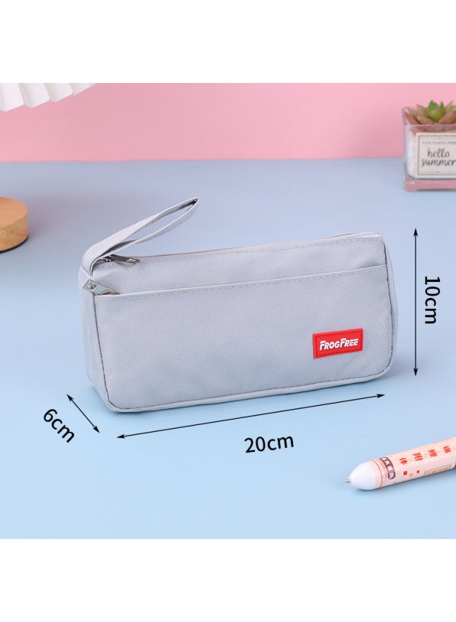 Wow Customized Large-capacity Pencil Bag For Primary School Students, Stain-resistant And Simple Stationery Box, New Custom Logo Pencil Bag