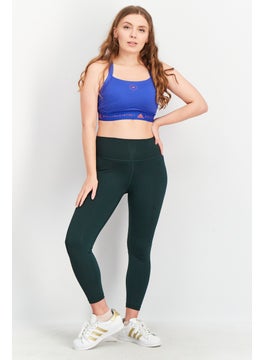 adidas By Stella McCartney Women Sportswear Fit Brand Logo Sports Bra, Blue  - Image 4
