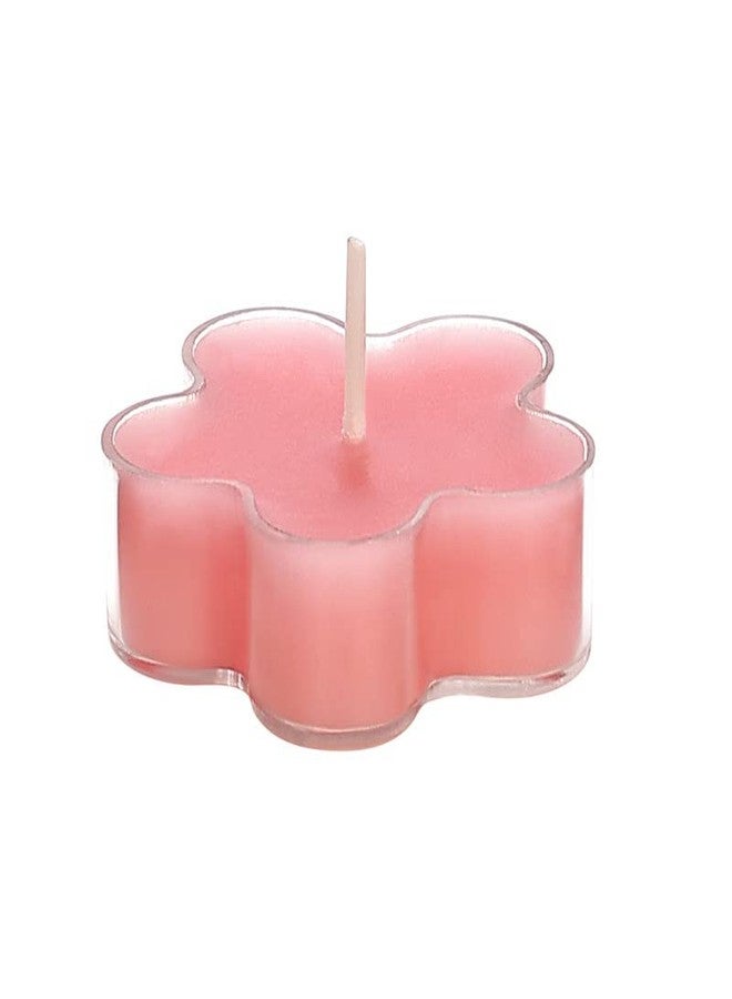 PROSPERRO LUMO by Parkash Candles Wax Tealight Scented Candles for Home Decor Living Room, Bedroom,Bathroom Set of 6, (Pink - Rose) - Image 3