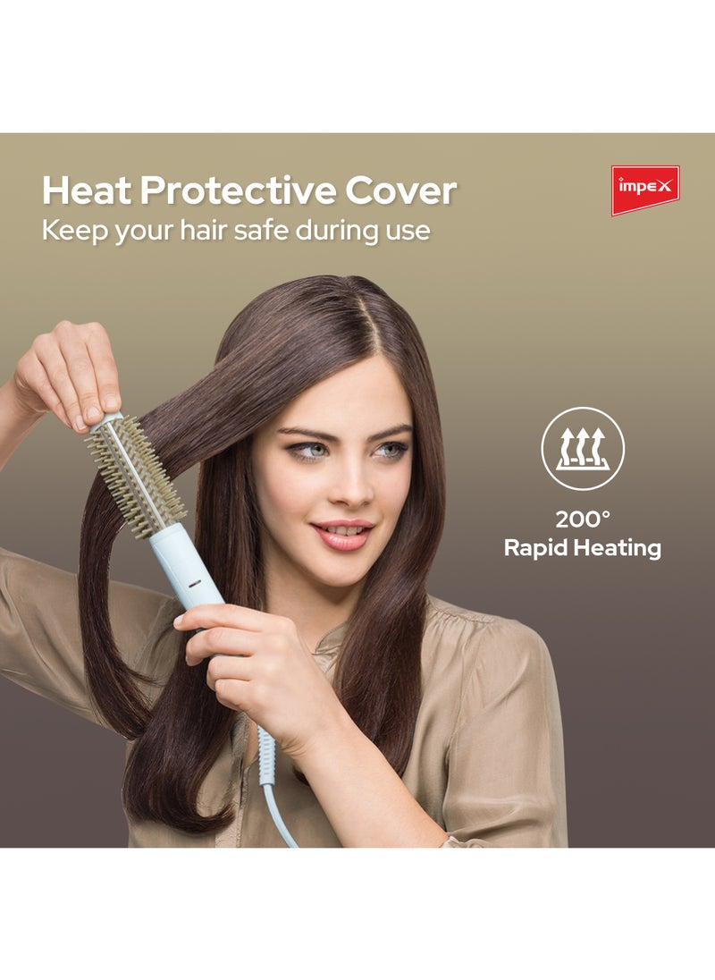 Impex - Ceramic Coated 2 in 1 Hair Straightener,360° Swivel Cord,100mm Ceramic Soleplate,2 Heat Levels,200° Temperature Control,35 Watts,2-Year Warranty-HS 303 - Image 1