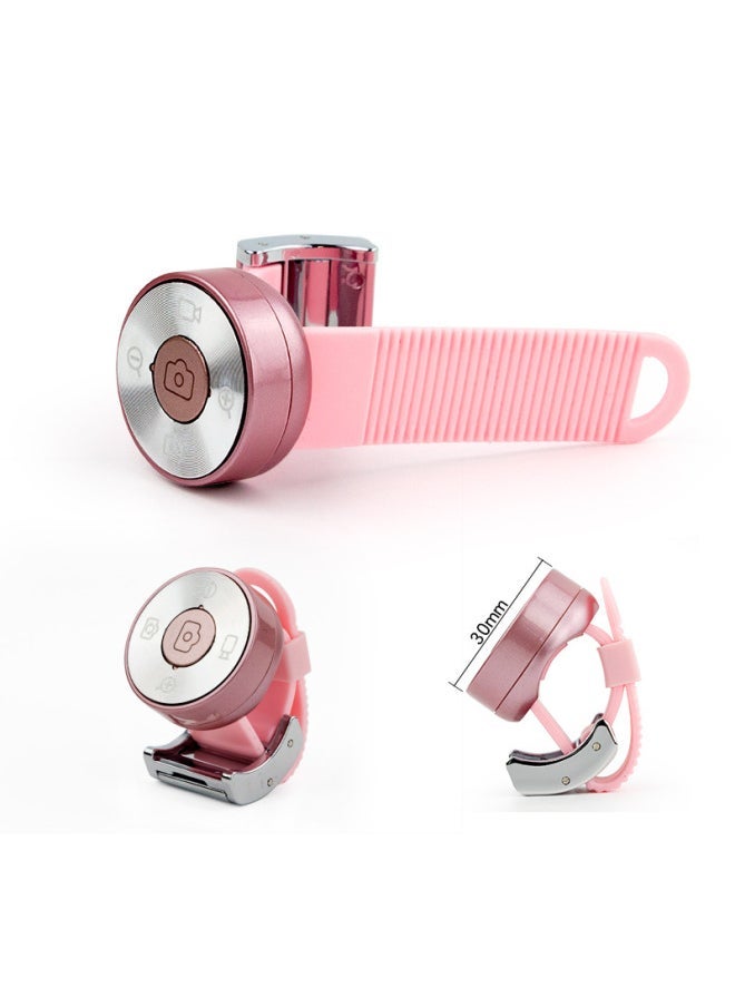 Mobile Phone Bluetooth Remote Control Self-timer Multi-function Rechargeable Self-timer Most Mobile Phone Universal Buttons To Shoot Video-Color:Local Gold [rechargeable Remote Control] - Image 5