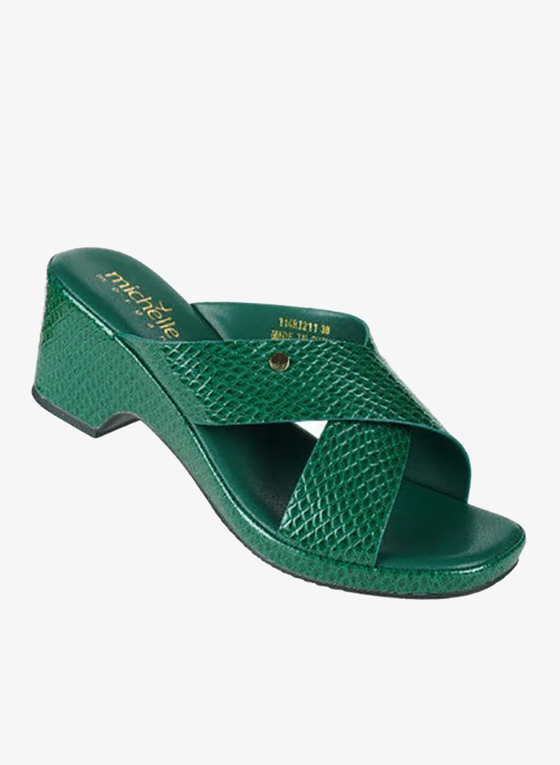 Michelle Morgan Green 092-2943 Michelle Morgan Ladies Sandals 114RJ211 Green for Women | Best Price UAE