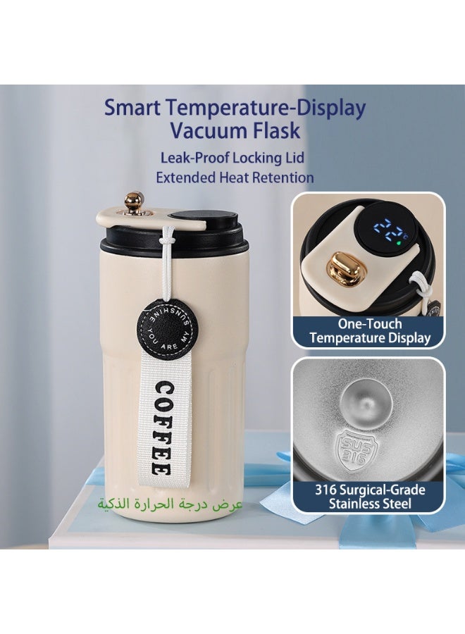 KINGMAZI Astronaut Gift Box Set - 3 Desktop Decor + Bluetooth Speaker & 316 Stainless Steel Smart Thermos | Unique Office/Birthday Gifts for Men - Image 2